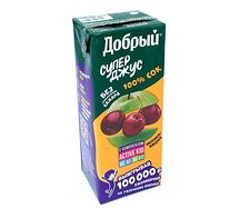 Сок Добрый Яблоко-вишня