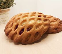 Малиново-творожный таллер