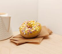 Донат ваниль