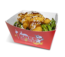 Салат с креветками