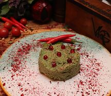 Пхали из шпината с орехами