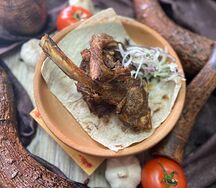 Шашлык из бараньей корейки