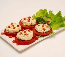 Помидоры с сыром