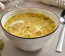 Куриная лапша