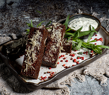 Гренки чесночные с соусом тартар