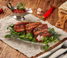 Шашлык из свиных ребер