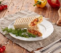 Шаурма куриная в лаваше