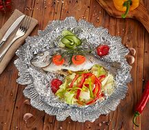 Дорадо отварная