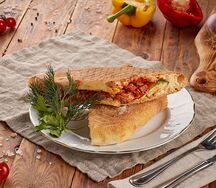 Шаурма свиная в хлебе