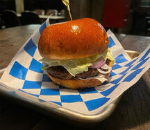 Блю чиз бургер