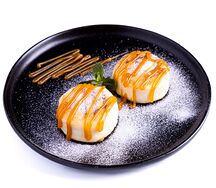 Сырники с соленой карамелью