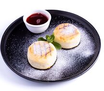 Сырники с джемом