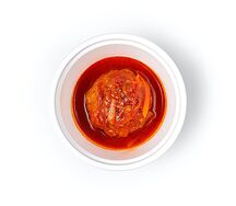 Мясные ежики в томатном соусе