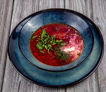Борщ с мясом