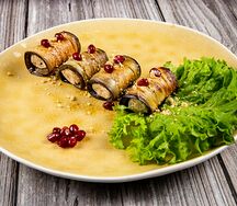 Баклажаны с орехами