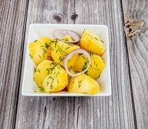 Сельдь с картофелем