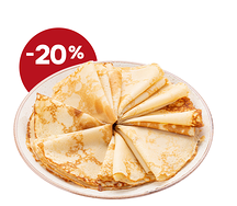 Стопка блинчиков домашних