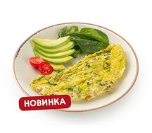 Омлет с овощами