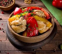 Оджахури с курицей