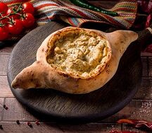 Аджарское хачапури с курицей