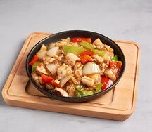 Кальмары на сковородке