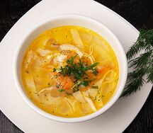 Куриный суп Угра