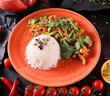 Курица с овощами