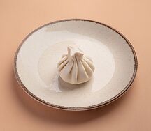 Хинкали с картофелем и грибами