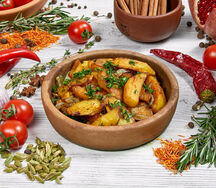 Картофель, жаренный по-домашнему с луком