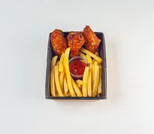 Ланчбокс с куриными крыльями