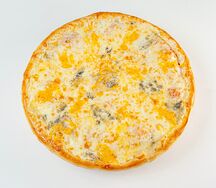 Пицца четыре сыра большая