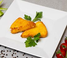 Жареный сулугуни в панировке