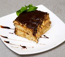 Медовик с шоколадом