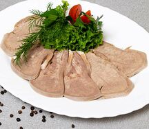 Язык отварной