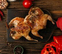 Перепелка на углях