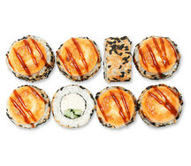 Запеченная Калифорния в кунжуте