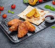 Стейк из тунца medium