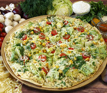 Пицца Цезарь⁣⁣⁣