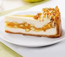 Чизкейк Яблочно-карамельный