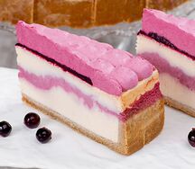 Чизкейк Черносмородиновый