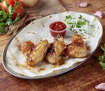 Шашлык из куриных крылышек