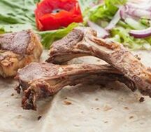 Шашлык из корейки ягненка