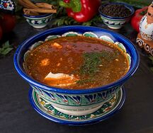 Борщ с говядиной