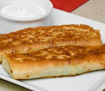 Блинчик с мясом