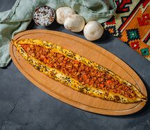 Пиде кушбаши с мясом