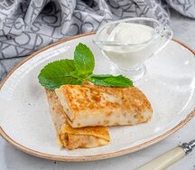 Блинчики с мясом