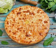 Осетинский пирог с капустой и шпинатом
