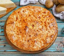 Осетинский пирог с сыром и картошкой