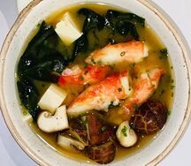 Мисо суп с крабом