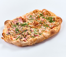 Микс пицца Мясная и Ветчина грибы L